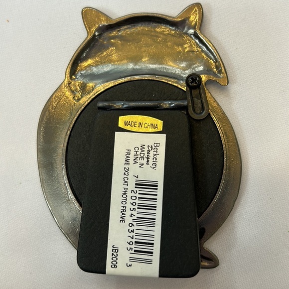 Berkeley Designs Cat Photo Frame-NIB - Picture 4 of 8